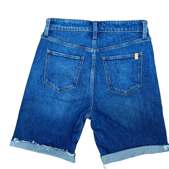 Joe's  Jean Raw Hem Bermuda Jean Short. Sz: 25 - Picture 2 of 6